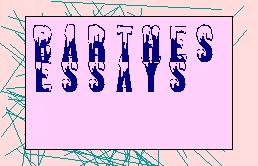 barthes essays